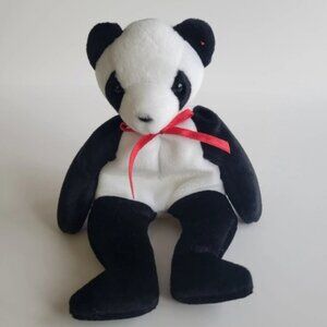 Vintage Retired ty Beanie Baby Fortune The Panda